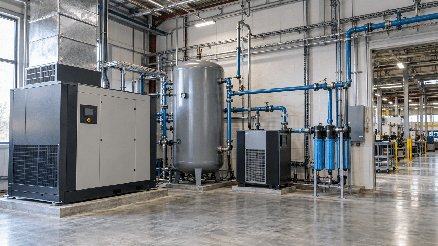 Sizing a Compressed Air System